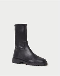 Loeffler Randall - Danny Flat Ankle Boots - Lyst