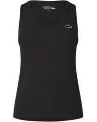 Lacoste - Sleeveless Slim-Fit Gym Vest - Lyst