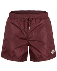 Moncler - Logo Swim Shorts - Lyst