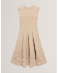 Ted Baker - Knitted Jumper Dress - Lyst