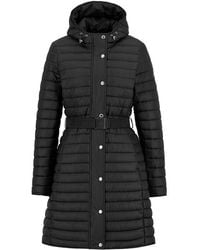 Barbour - Longline Jada Puffer Jacket - Lyst