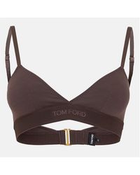 Tom Ford - Logo Modal Signature Bra - Lyst