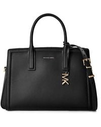 MICHAEL Michael Kors - Laila Medium Stitch Satchel Bag - Lyst