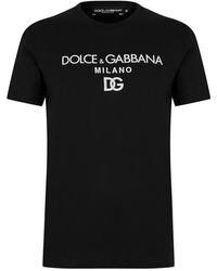 Dolce & Gabbana - Dg Ess Logo Tee Sn44 - Lyst