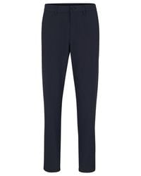 BOSS - Hbg Commuter-Slim Fit Trousers - Lyst