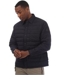 BOSS - Lambizzo Padded Overshirt - Lyst