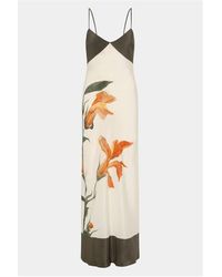 SIR. - Silk Floral Constance Maxi Dress - Lyst