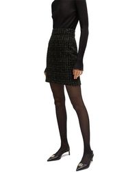 BOSS - Viliana Jersey Skirt - Lyst