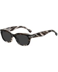 BOSS - Round Sunglasses - Lyst