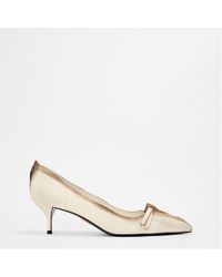 Prada - Pointed Toe Stiletto Court Shoes - Lyst