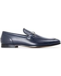 Gucci - Leather Jordaan Horsebit Loafers - Lyst