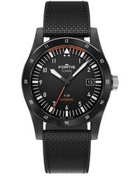 Fortis - Flieger Swiss Automatic Stainless Steel Water Resistant Auto Analogue Watch - Lyst