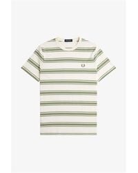 Fred Perry - Seersucker Short Sleeve Shirt - Lyst