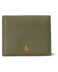 Ralph Lauren - Compact Trifold Leather Billfold Wallet - Lyst