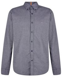 BOSS - Rickert Long Sleeve Shirt - Lyst