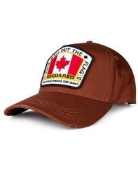 DSquared² - Flag Logo Cap - Lyst