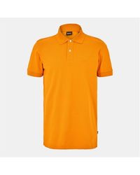 BOSS - Firenze Short-Sleeve Polo Shirt With Logo Detail - Lyst