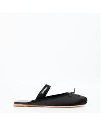 Miu Miu - Ballerina Flat Mules - Lyst