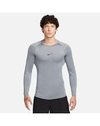 Nike - Pro Dri-Fit Tight Long-Sleeve Fitness Top - Lyst
