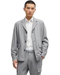 BOSS - P Carper Flaps Formal Jacket - Lyst