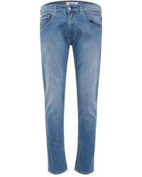 Replay - Straight Fit Jeans - Lyst