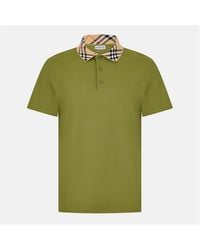 Burberry - Cody Check Polo Shirt - Lyst