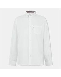 Aquascutum - Long Sleeve Tailored Fit Shirt - Lyst