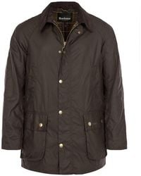 Barbour - Ashby Water Resistant Windproof Long Sleeve Wax Jacket - Lyst