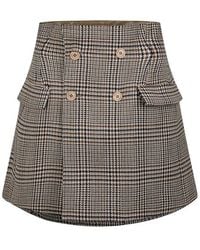 Vetements - Deconstructed Mini Skirt - Lyst