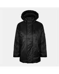 Rains - Torna Long Waterproof Windproof Hooded Medium Puffer Jacket - Lyst