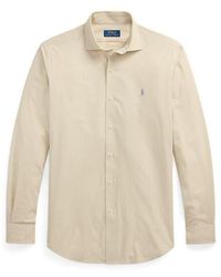 Polo Ralph Lauren - Poplin Check Long-Sleeve Patterned Shirt - Lyst