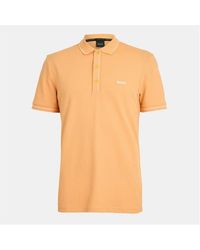 BOSS - Paule Short-Sleeve Polo Shirt - Lyst