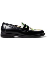 Duke & Dexter Duke + Dexter Wilde Classic Penny Loafer in Black