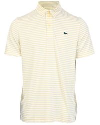 Lacoste - Regular Fit Uv Protect Golf Polo Shirt - Lyst