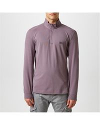 C.P. Company - Long Sleeve Quarter Zip Polo Shirt - Lyst