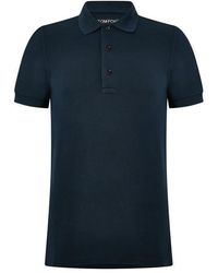 Tom Ford - Pique Polo Shirt - Lyst
