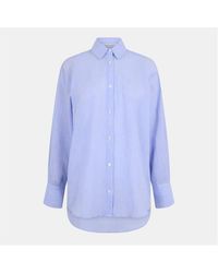 Anine Bing - Essie Long Sleeve Plain Shirt - Lyst