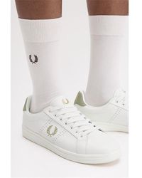 Fred Perry - Leather Low-Top Trainers - Lyst
