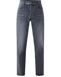 Emporio Armani - Mid-Rise Stretch Straight-Leg Jeans - Lyst
