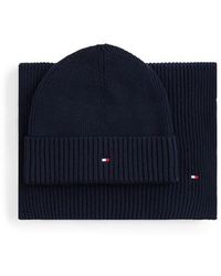 Tommy Hilfiger - Flag Beanie & Scarf Gift Pack - Lyst