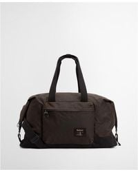 Barbour - Field Waxed Holdall - Lyst