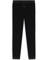 BOSS - Hugo Velour Pants 10275198 01 - Lyst