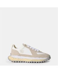 Maison Mihara Yasuhiro - Larry Leather Low-Top Trainers - Lyst