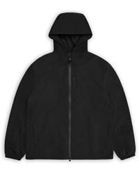 Rains - Suva Hardshell Waterproof Hooded Long Sleeve Rain Anorak - Lyst