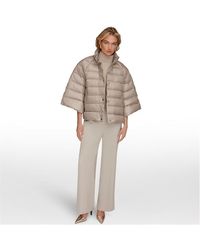 Donna Karan - Short Puffer Jacket - Lyst