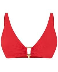 Ralph Lauren - Ring-Front Hipster Bikini Bottoms - Lyst