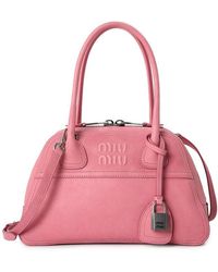 Miu Miu - Miu Vivant Nappa Bag Ld64 - Lyst