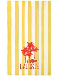 Lacoste - L Fancy Beach Towel - Lyst