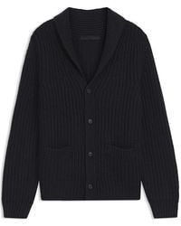 BOSS - X Beckham Relaxed-Fit Wool Cardigan - Lyst