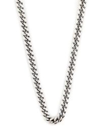 Serge Denimes - Curb Chain Necklace - Lyst